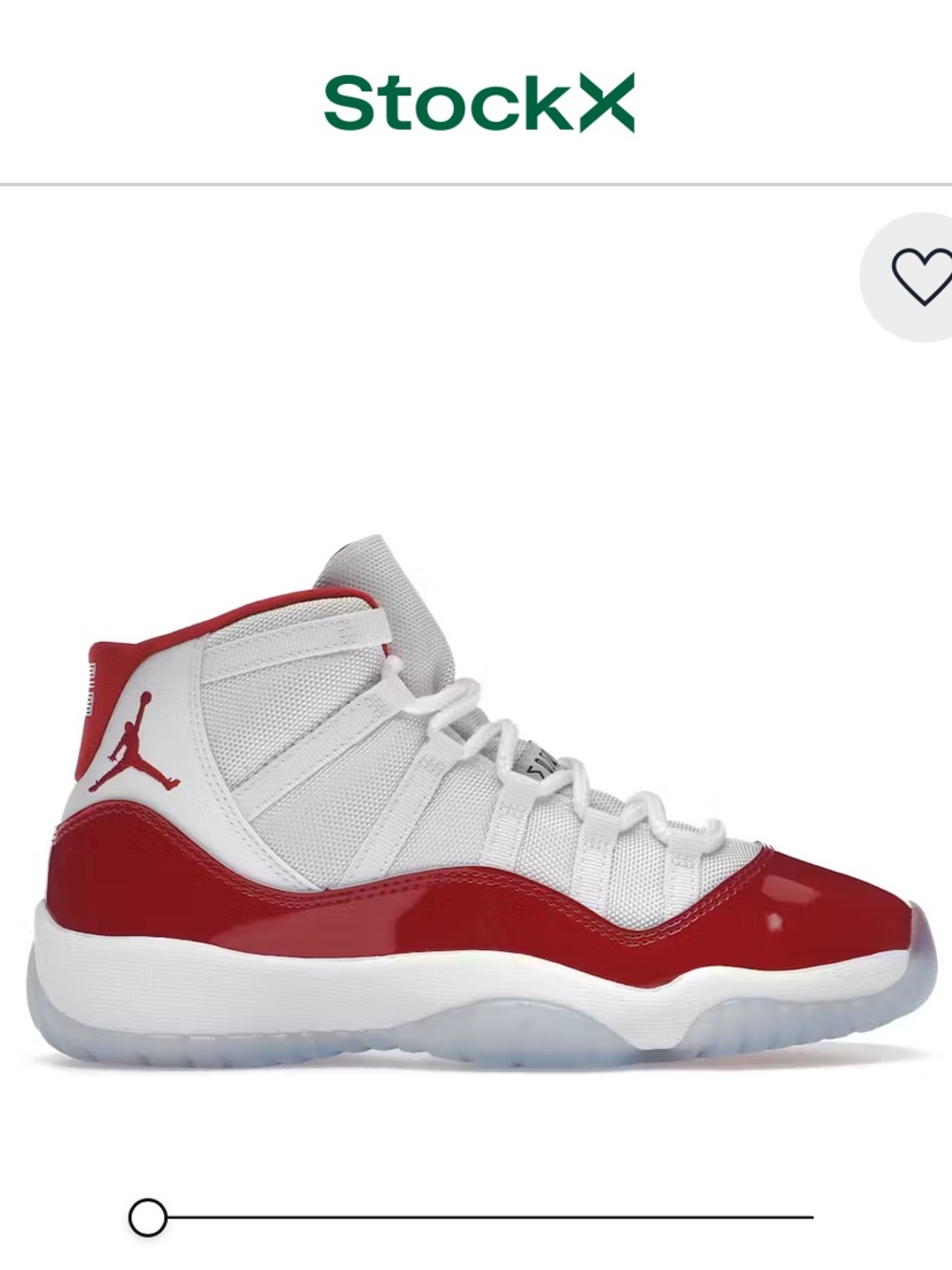 Jordan Kids' 11 Retro Sneakers - White/ Red